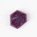 Trapiche Ruby 9.20 ct 13x13mm - InnerVision Crystals