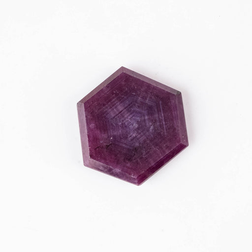 Trapiche Ruby 9.20 ct 15x15mm - InnerVision Crystals