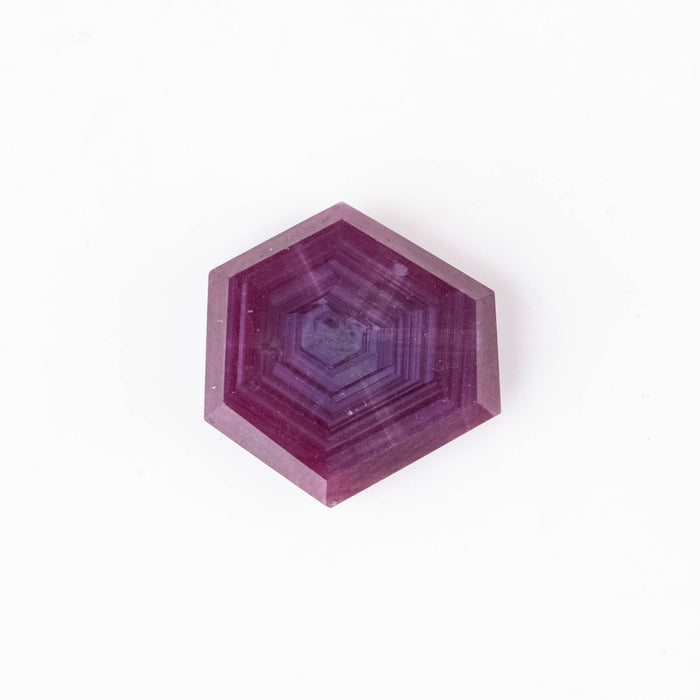 Trapiche Ruby 9.55 ct 14x14mm - InnerVision Crystals