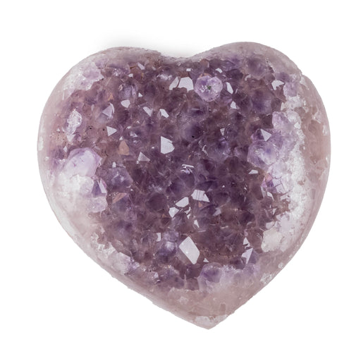 Amethyst Heart 289 g 73x71mm - InnerVision Crystals