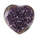 Amethyst Heart 293 g 83x79mm - InnerVision Crystals