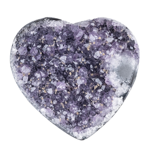 Amethyst Heart 330 g 89x91mm - InnerVision Crystals