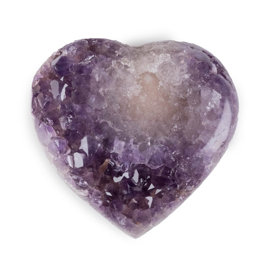 Amethyst Heart 339 g 31x30mm - InnerVision Crystals
