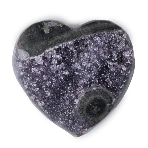Amethyst Heart 350 g 89x86mm - InnerVision Crystals