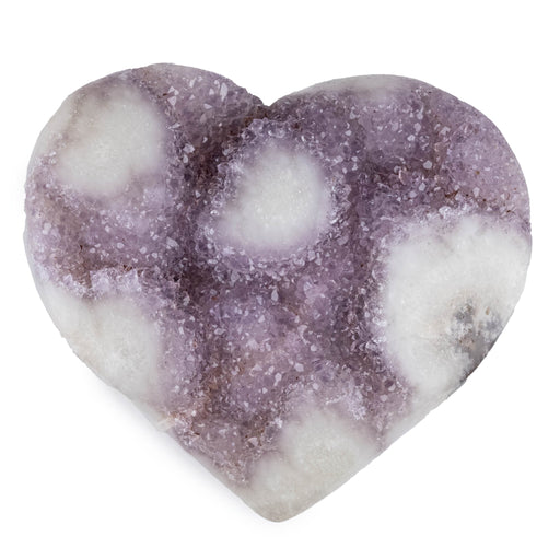 Amethyst Heart 352 g 92x99mm - InnerVision Crystals