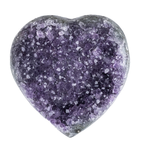 Amethyst Heart 355 g 88x85mm - InnerVision Crystals