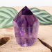 Amethyst Polished Point 102 g 60x39mm - InnerVision Crystals