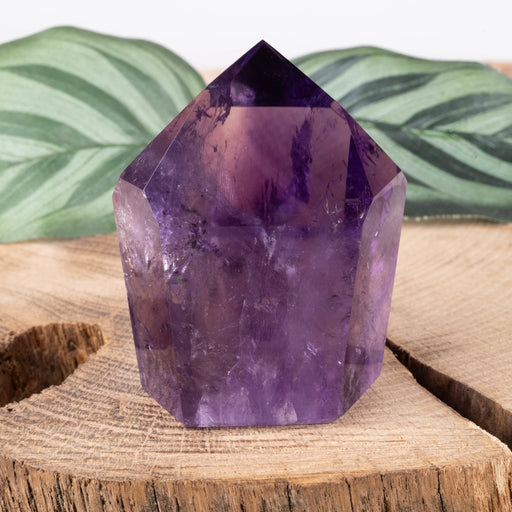 Amethyst Polished Point 105 g 54x42mm - InnerVision Crystals