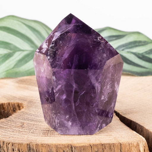 Amethyst Polished Point 106 g 53x42mm - InnerVision Crystals