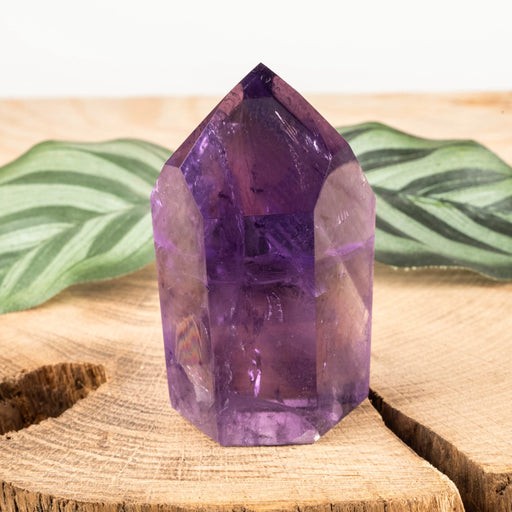 Amethyst Polished Point 106 g 61x36mm - InnerVision Crystals