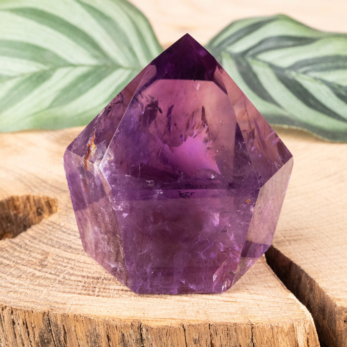 Amethyst Polished Point 109 g 48x45mm - InnerVision Crystals