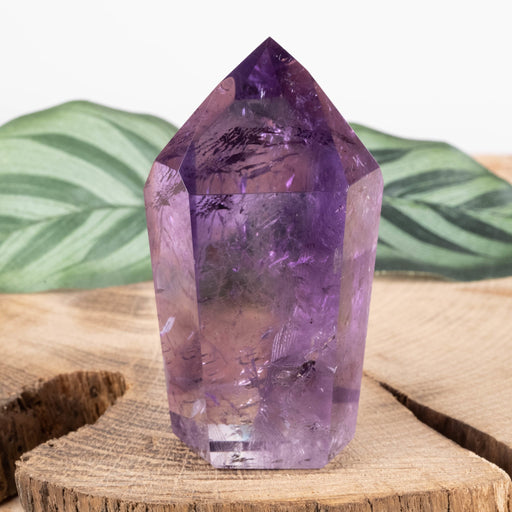 Amethyst Polished Point 109 g 68x37mm - InnerVision Crystals