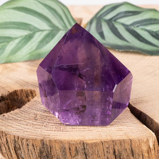 Amethyst Polished Point 114 g 46x48mm - InnerVision Crystals