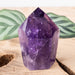 Amethyst Polished Point 118 g 62x40mm - InnerVision Crystals