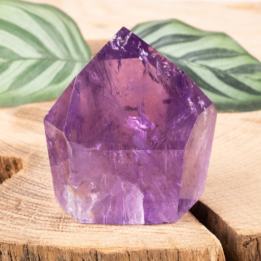 Amethyst Polished Point 119 g 51x46mm - InnerVision Crystals