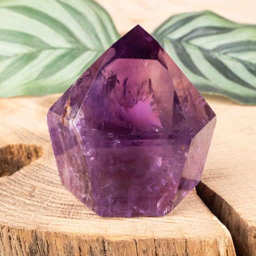 Amethyst Polished Point 119 g 51x46mm - InnerVision Crystals