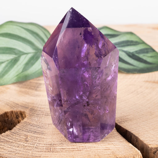 Amethyst Polished Point 123 g 65x39mm - InnerVision Crystals