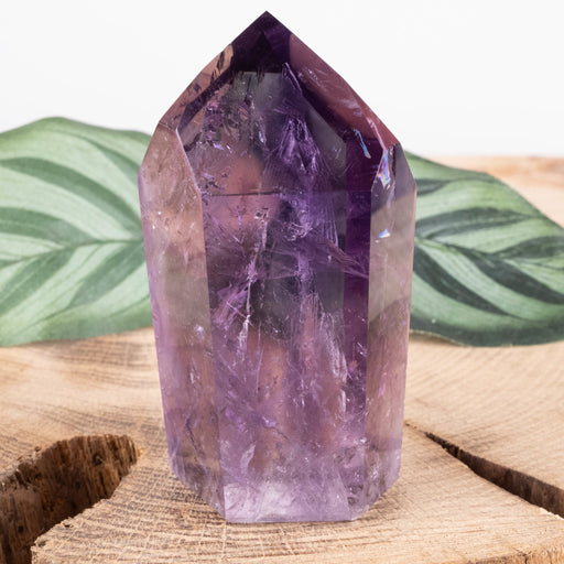 Amethyst Polished Point 136 g 72x36mm - InnerVision Crystals