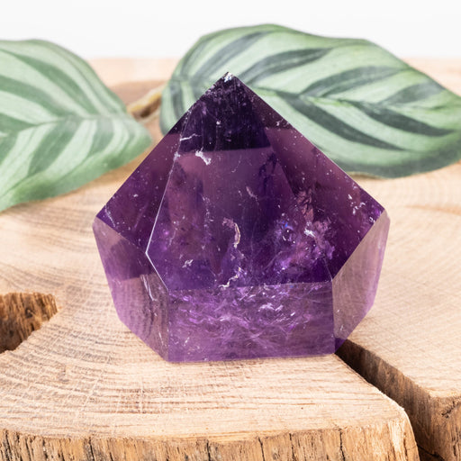 Amethyst Polished Point 137 g 48x53mm - InnerVision Crystals