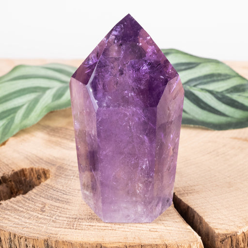 Amethyst Polished Point 138 g 69x42mm - InnerVision Crystals