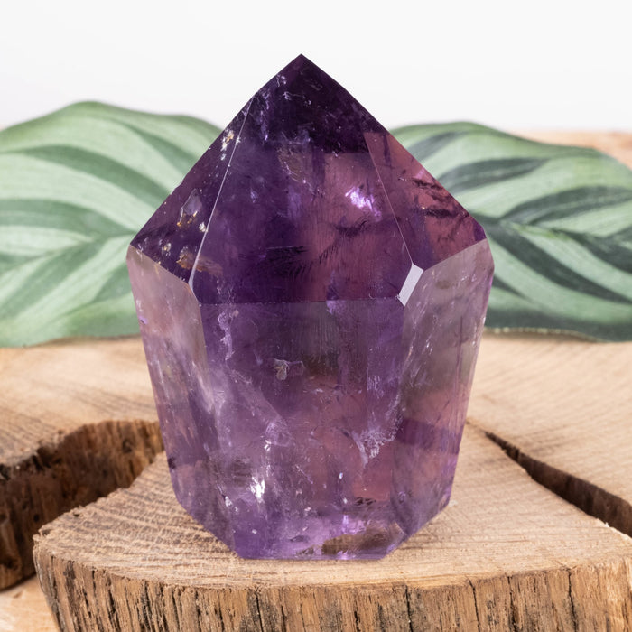Amethyst Polished Point 144 g 62x47mm - InnerVision Crystals