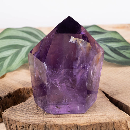 Amethyst Polished Point 152 g 59x47mm - InnerVision Crystals