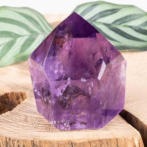 Amethyst Polished Point 153 g 55x49mm - InnerVision Crystals