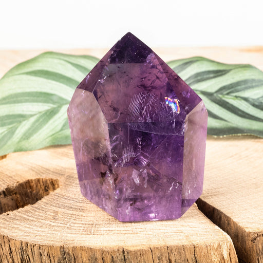 Amethyst Polished Point 156 g 59x48mm - InnerVision Crystals