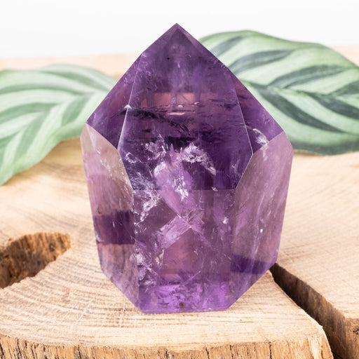 Amethyst Polished Point 156 g 60x47mm - InnerVision Crystals