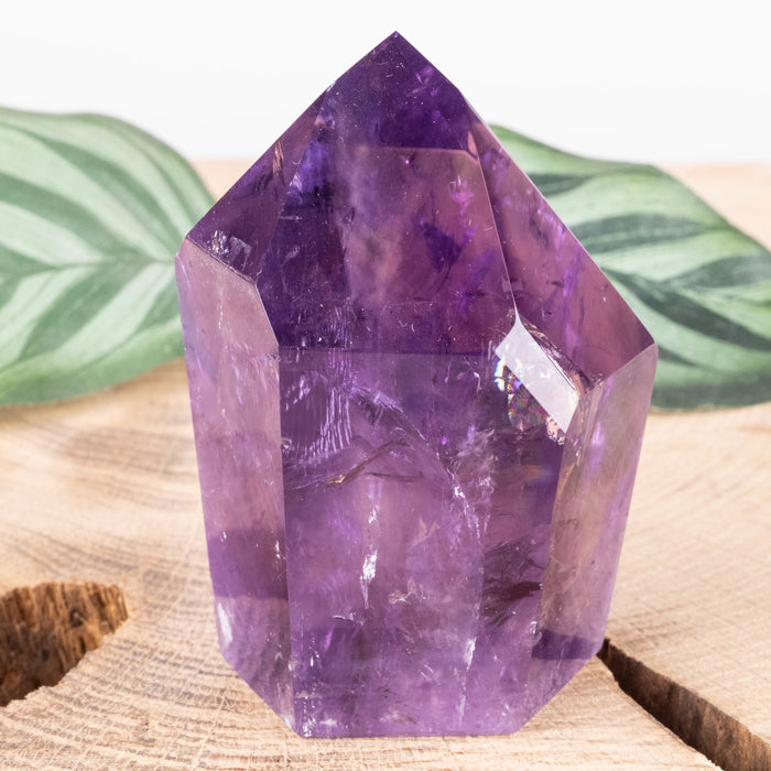 Amethyst Polished Point 156 g 65x46mm - InnerVision Crystals