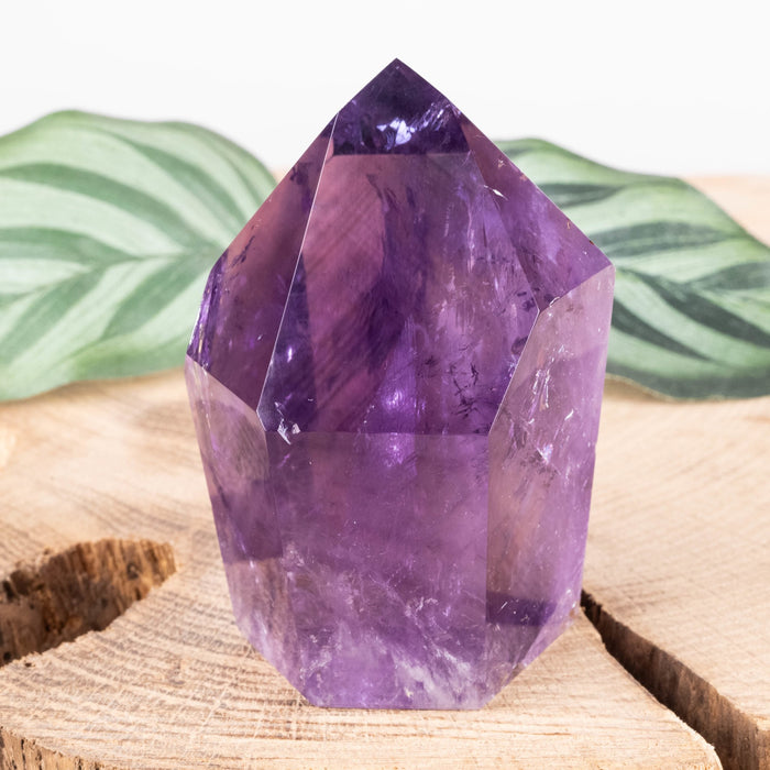 Amethyst Polished Point 156 g 65x46mm - InnerVision Crystals