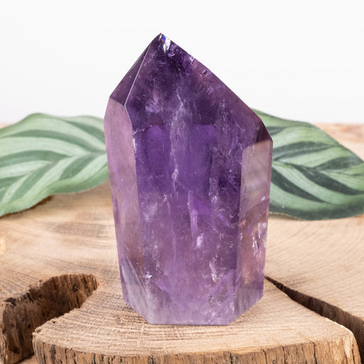 Amethyst Polished Point 157 g 72x41mm - InnerVision Crystals