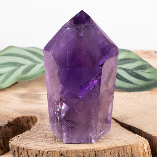 Amethyst Polished Point 157 g 72x41mm - InnerVision Crystals