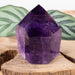 Amethyst Polished Point 163 g 58x49mm - InnerVision Crystals