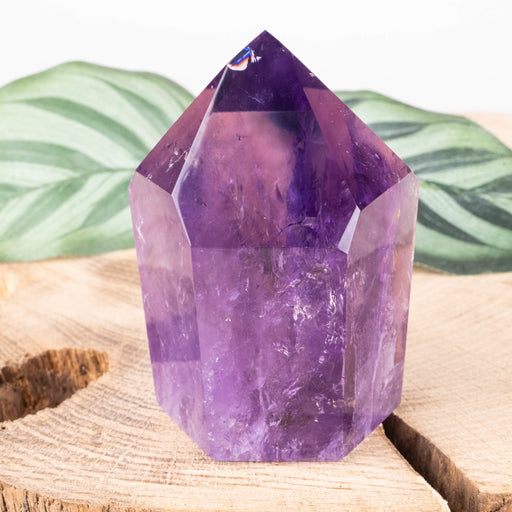 Amethyst Polished Point 166 g 65x45mm - InnerVision Crystals