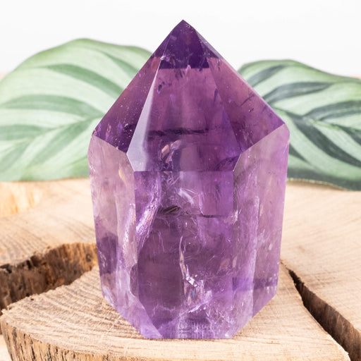 Amethyst Polished Point 166 g 65x45mm - InnerVision Crystals