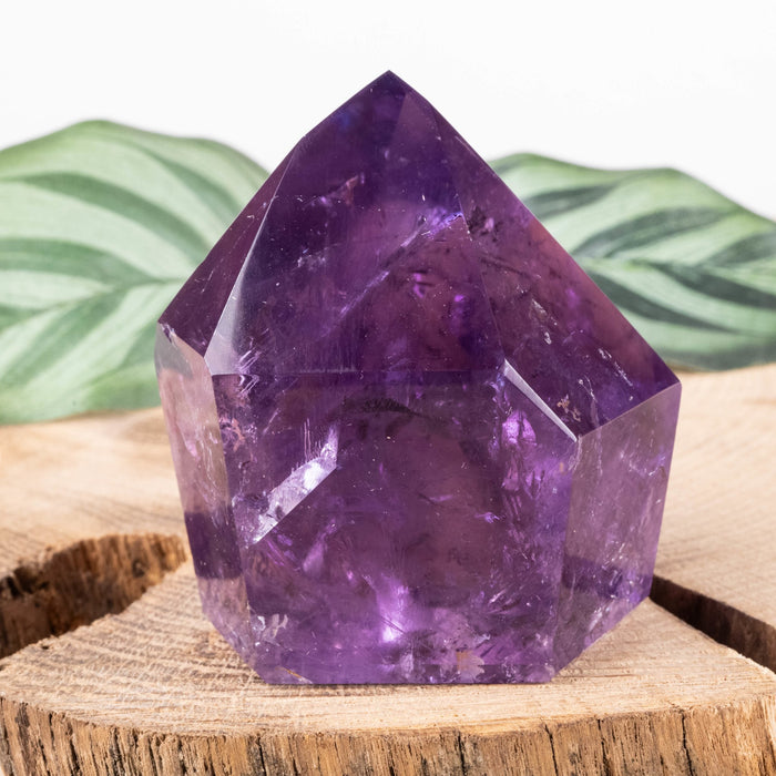 Amethyst Polished Point 169 g 57x48mm - InnerVision Crystals