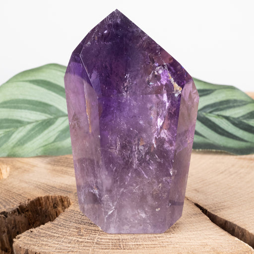 Amethyst Polished Point 183 g 74x46mm - InnerVision Crystals