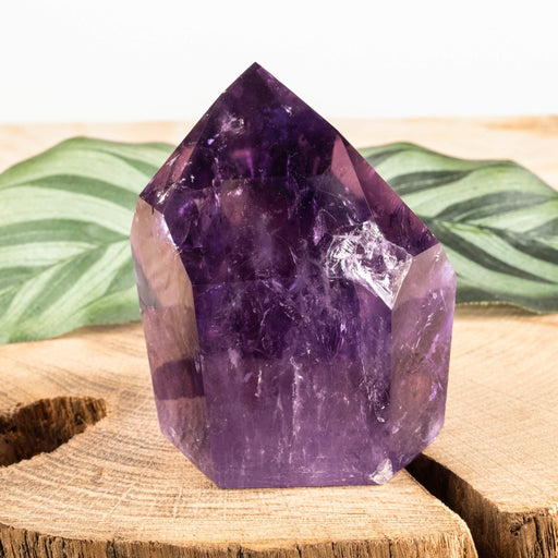 Amethyst Polished Point 191 g 63x51mm - InnerVision Crystals