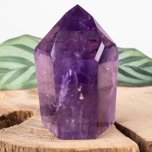 Amethyst Polished Point 196 g 69x48mm - InnerVision Crystals