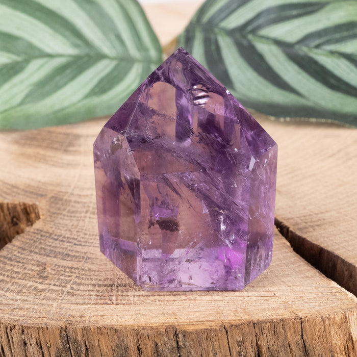 Amethyst Polished Point 54 g 41x31mm - InnerVision Crystals
