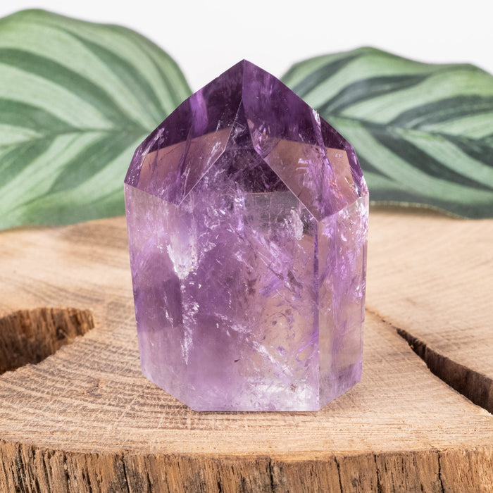 Amethyst Polished Point 54 g 46x33mm - InnerVision Crystals