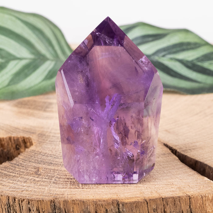 Amethyst Polished Point 54 g 49x33mm - InnerVision Crystals