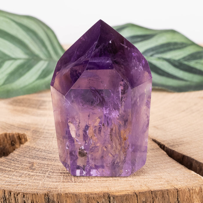 Amethyst Polished Point 54 g 49x33mm - InnerVision Crystals