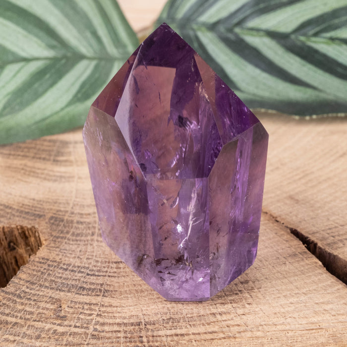 Amethyst Polished Point 56 g 45x34mm - InnerVision Crystals