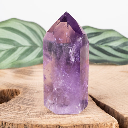 Amethyst Polished Point 62 g 58x28mm - InnerVision Crystals