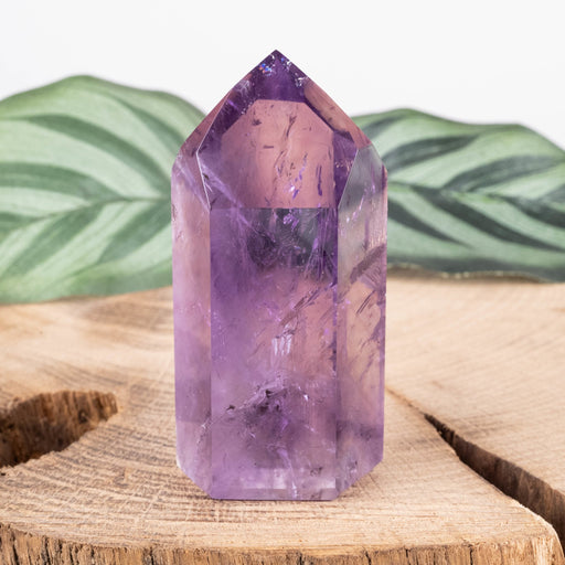 Amethyst Polished Point 62 g 58x28mm - InnerVision Crystals