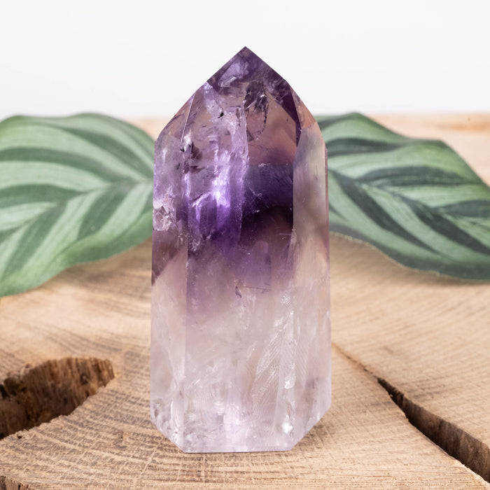 Amethyst Polished Point 65 g 62x30mm - InnerVision Crystals