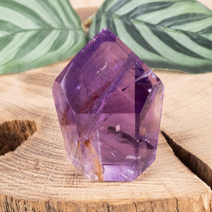 Amethyst Polished Point 66 g 47x35mm - InnerVision Crystals