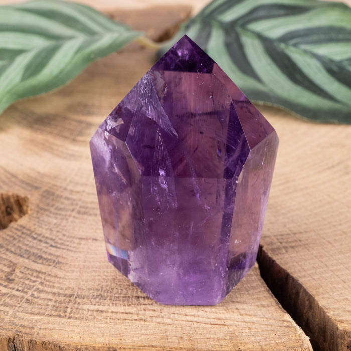 Amethyst Polished Point 67 g 47x36mm - InnerVision Crystals